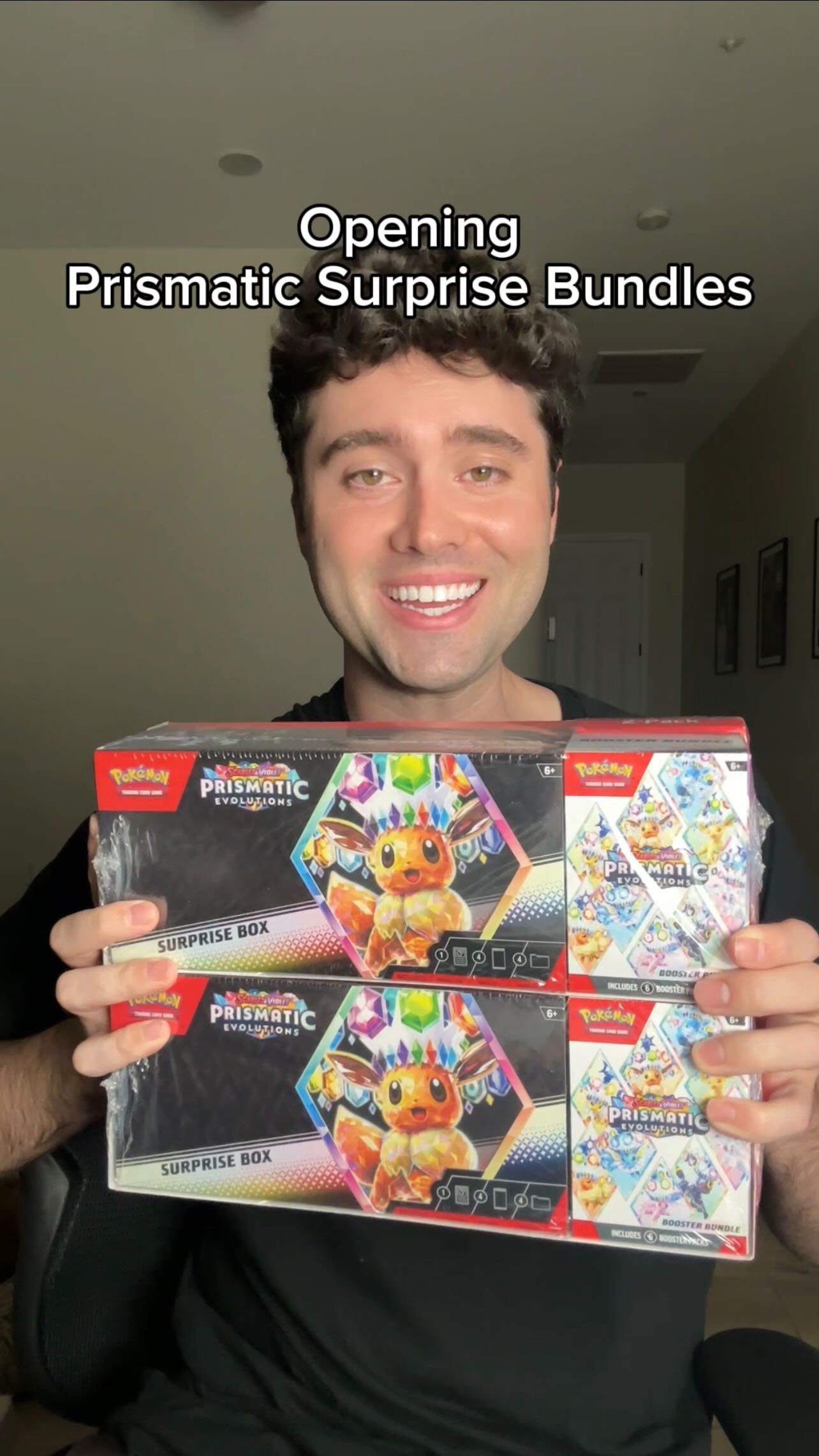 Opening Prismatic Evolutions Sam’s Club Surprise Box + Booster Bundle # ...