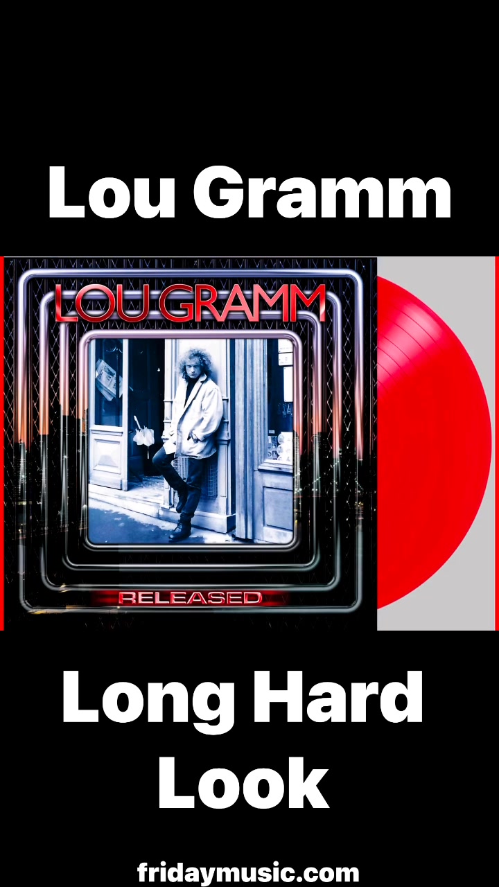 LOU GRAMM FOREIGNER Long Hard Look Ruby Red Vinyl #fridaymusic