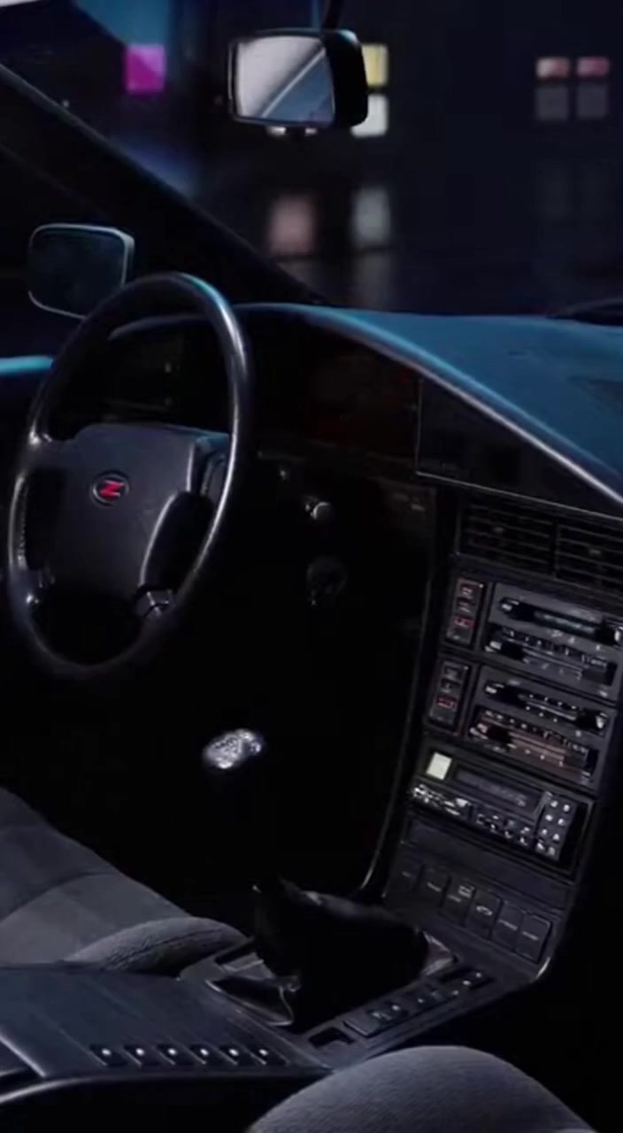 The interior of the 1985 Nissan 300ZX is widely celebrated for its