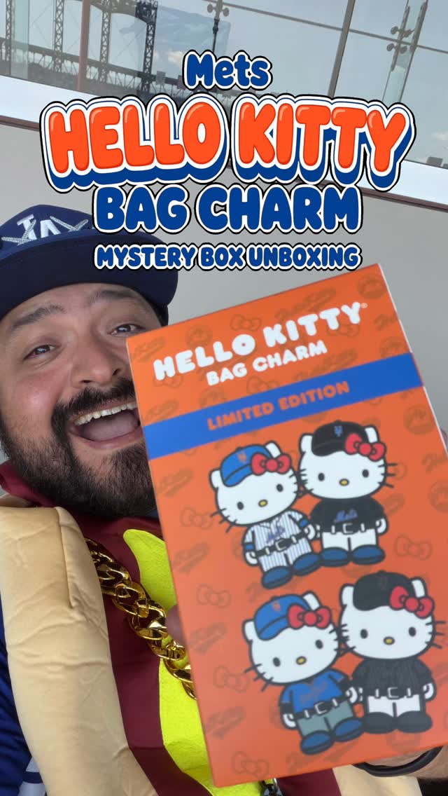 The Mets crushed this giveaway. The Hello Kitty Bag Charm Mystery