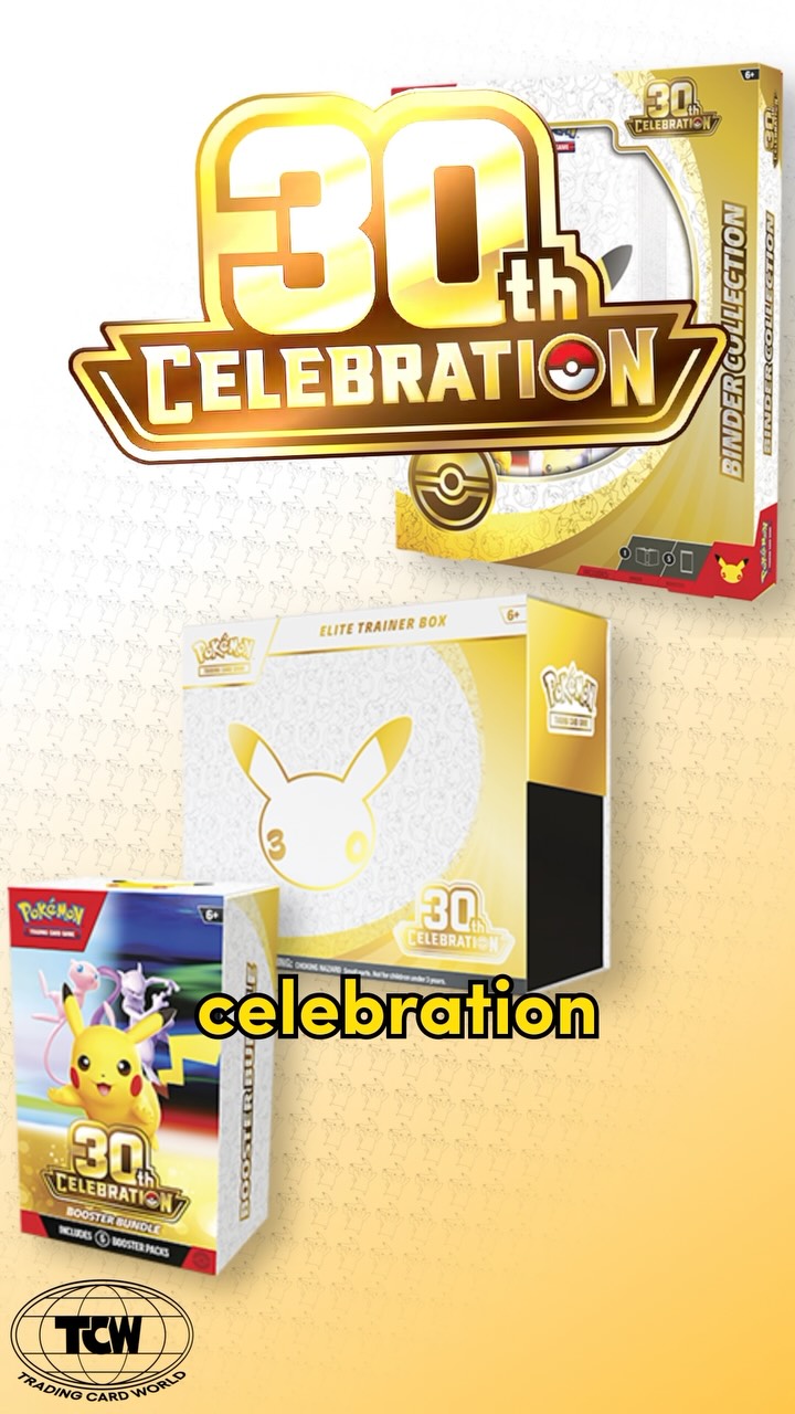 Pokemon just revealed a MASSIVE 30th anniversary lineup 🤯 Every