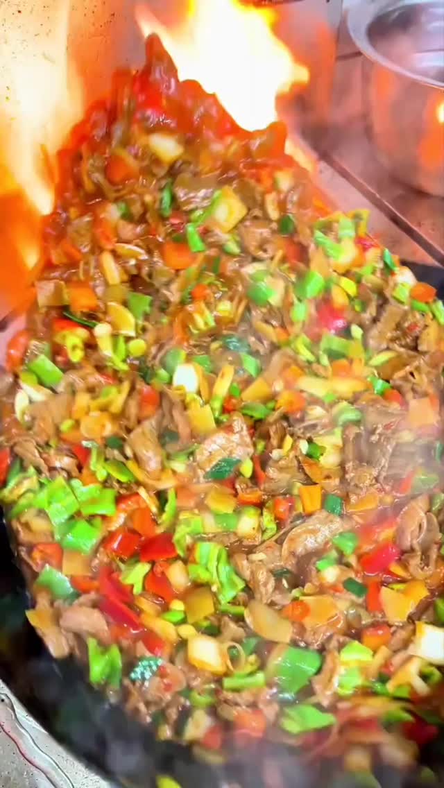 Uyghur Food Leghmen 😋 #uygur #uygurkültürü #uyguryemekleri #uyghur # ...