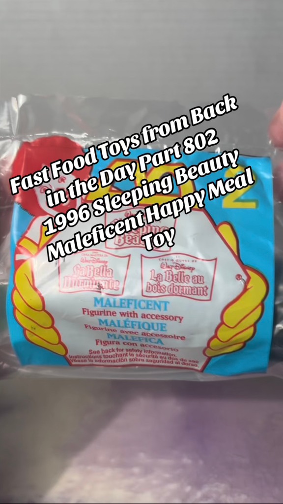 1998 McDonald's Beauty and the Beast Happy Meal toys