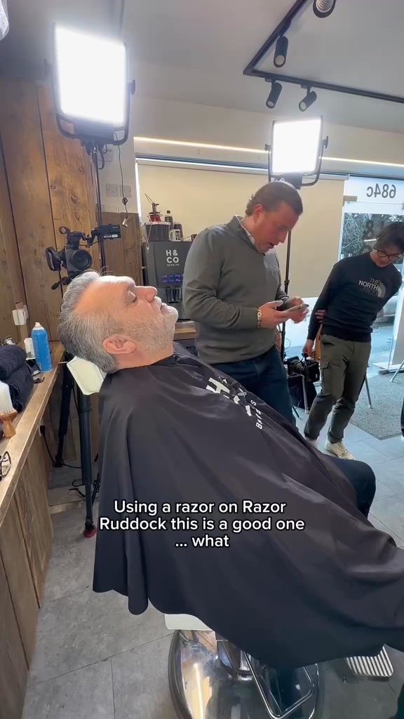 Such an honour to have @iamtomskinner and Razor Ruddock in the shop to ...