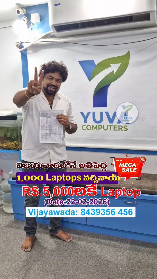 2days go to mega Big Sale #short @yuva_computers_vijayawada Ph: 8439 ...