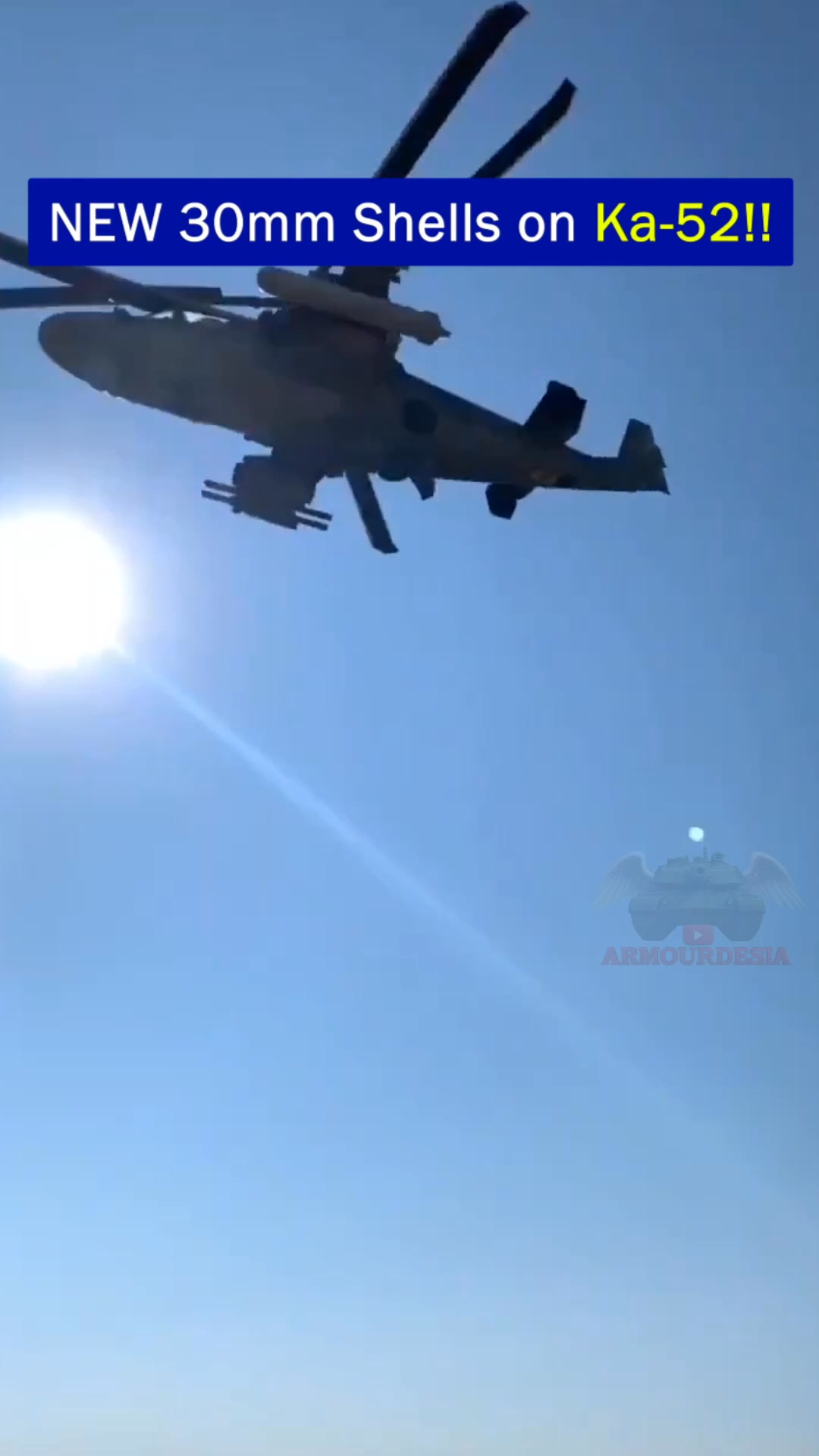 New 30mm Program able Shells on Ka-52 Alligator Helicopter #shorts # ...