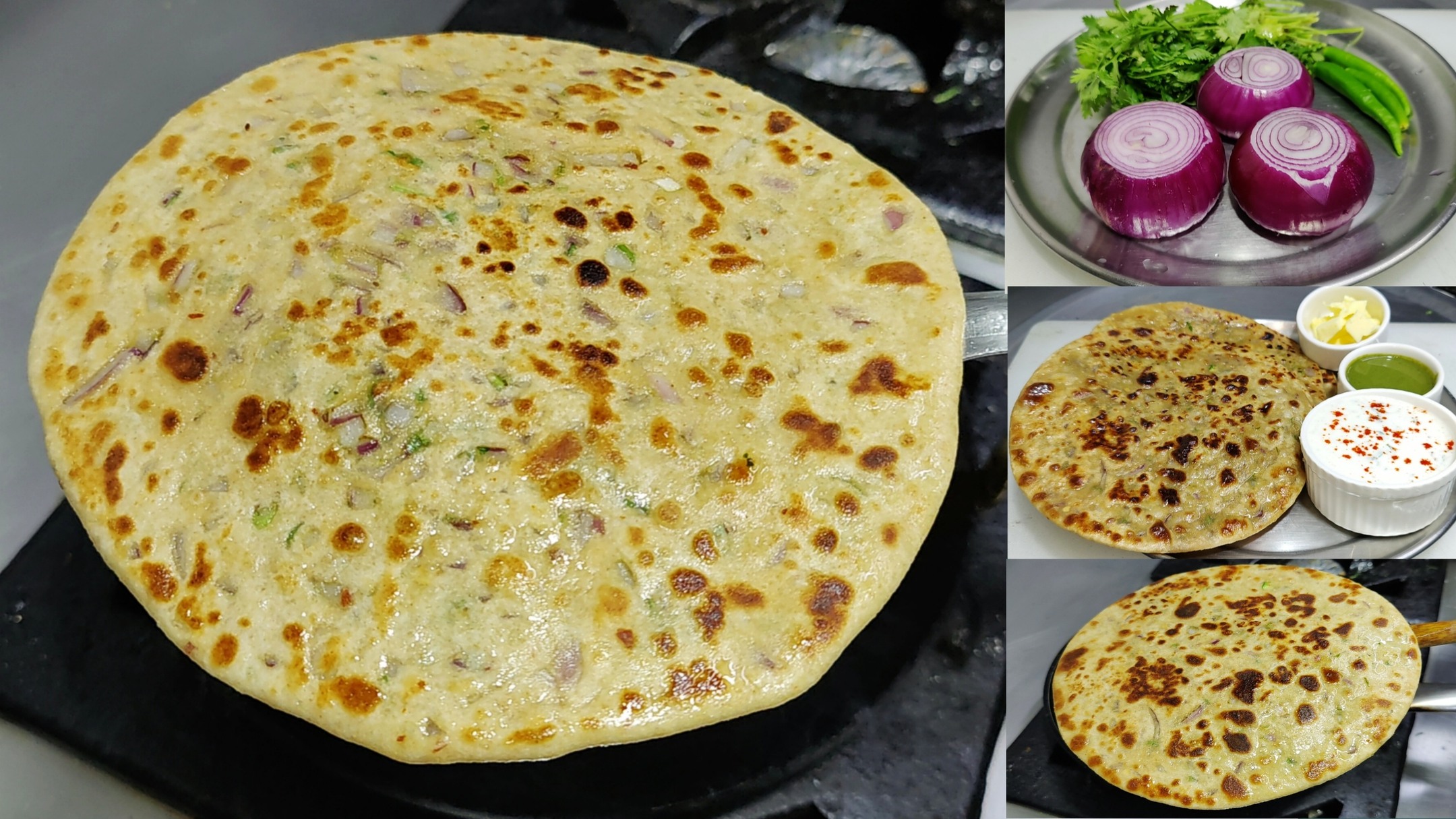 Pyaz Paratha Bnane Ka Tarika | Cooking With Chef Ashok | Facebook