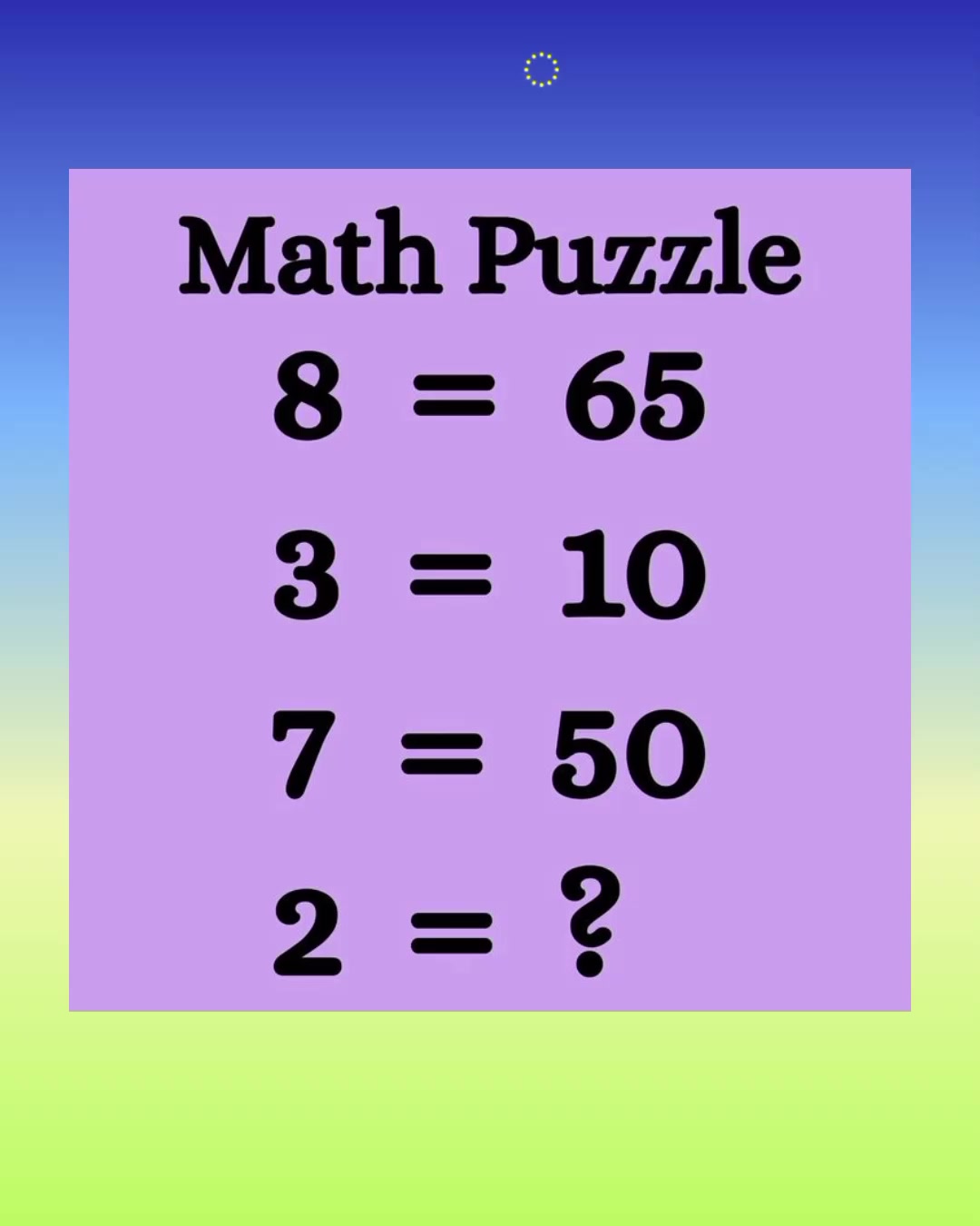 🔥 Maths Puzzle 🧐 #reelsviralシfb #reelschallenge #puzzle #mathchallenge ...