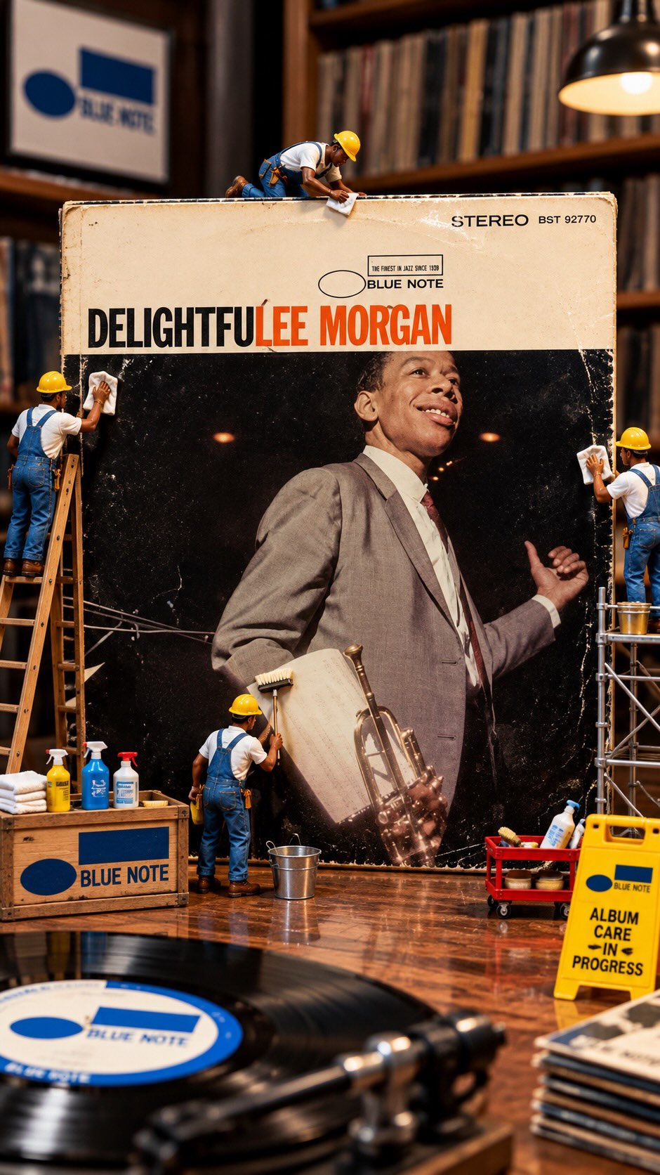Lee Morgan, from close-up to full color For Blue Note Records