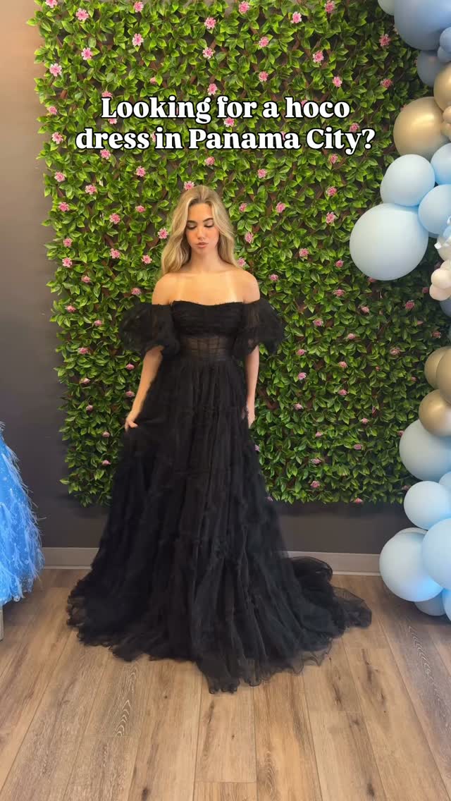 homecoming dresses panama city fl Need a dress? ✨, Come shop with us at Dream Gowns in and find a beautiful gown like this black beauty! 🖤 , Whether you’re looking for classic, sparkly, bold, or something Childen's Clothing