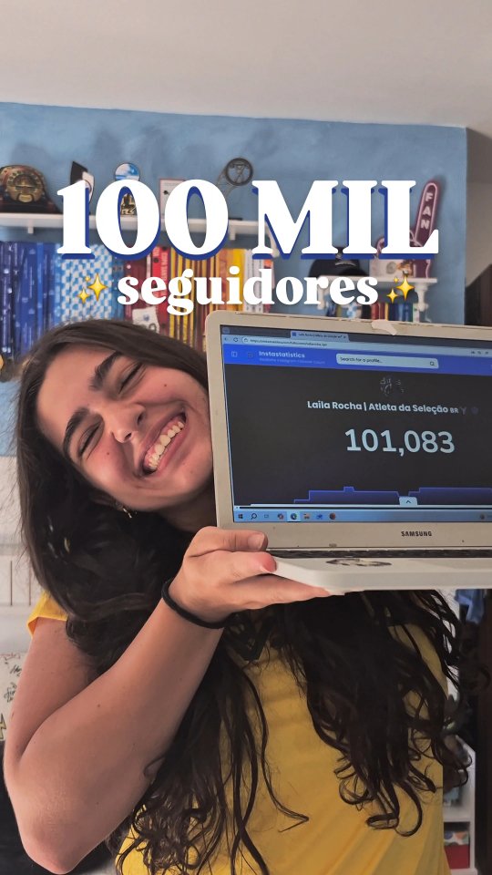 100 MIL SEGUIDORES!!! ️ Comemorando os meus primeiros 100K, com todos ...