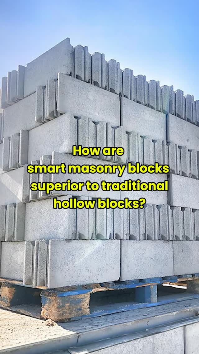 Smart Masonry Blocks are a practical upgrade to traditional CHB. They ...