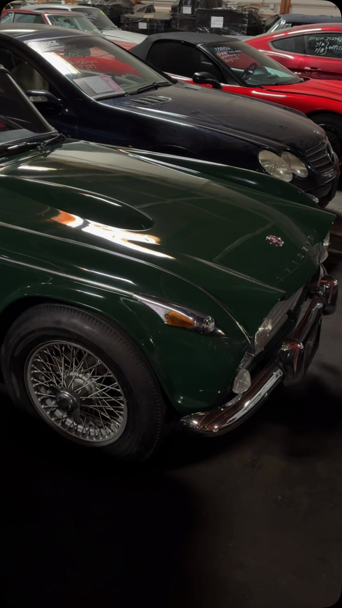 Triumph TR4A • British Roadster • IRS Suspension • Open Top Sports
