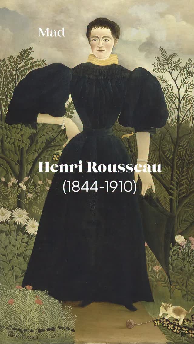 Henri Rousseau painted jungles he never actually saw 🐍. He worked as a ...