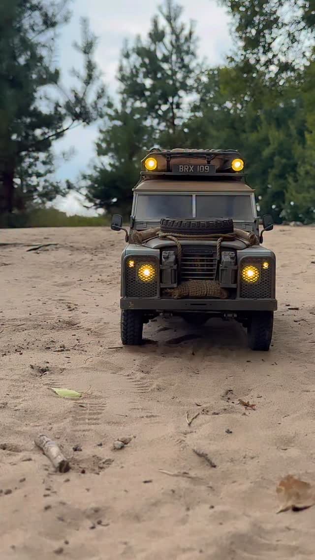 Scale Rc Off Road Land Rover Series Trophy 4x4 Off Road Realistic Land ...
