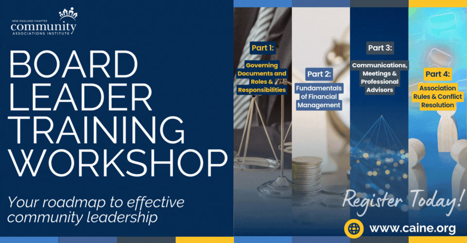 Leading a community isn't easy. Governing documents, finances, rules ...