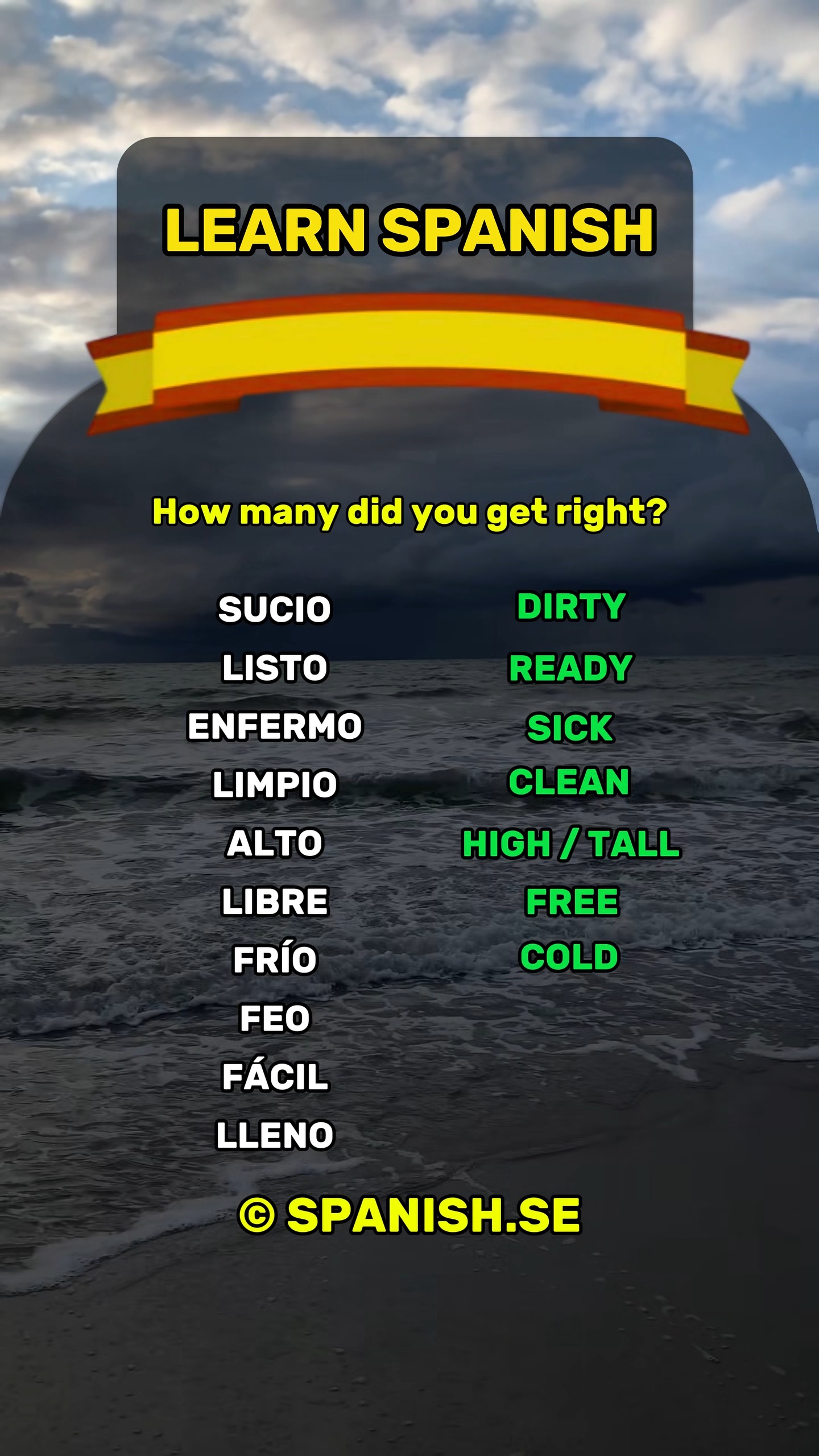 Easy Spanish Phrases Common Spanish phrases for beginners #spanish # ...