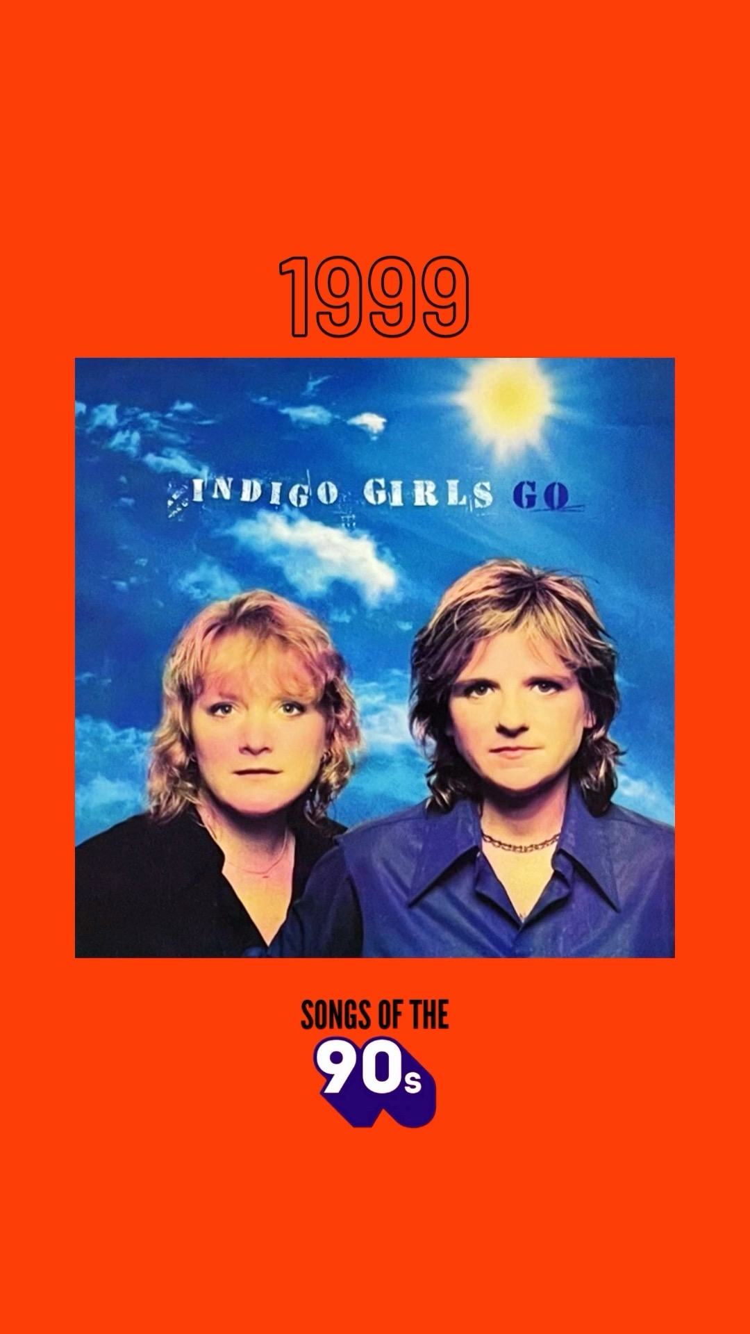 Go” by The Indigo Girls From the album “Come on Now Social” (1999