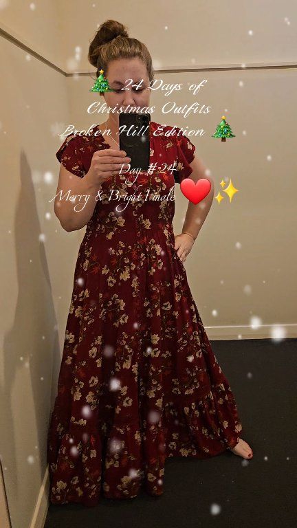 Your outfit for Christmas Day, sorted 👏 our $30 midi dress might just be our favourite festive look so far 🎄