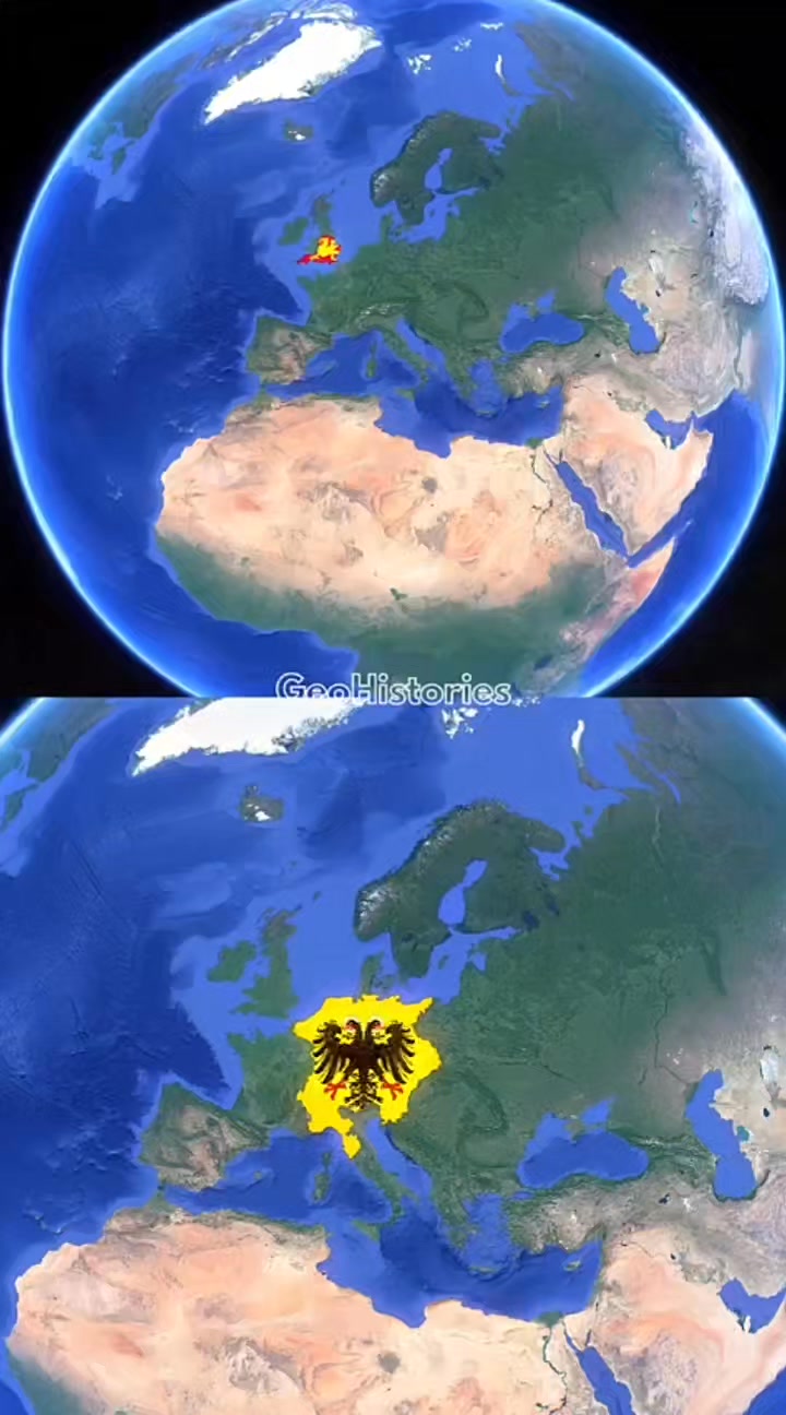 Evolution of United Kingdom And Germany #maps #history | Geo-Histories ...