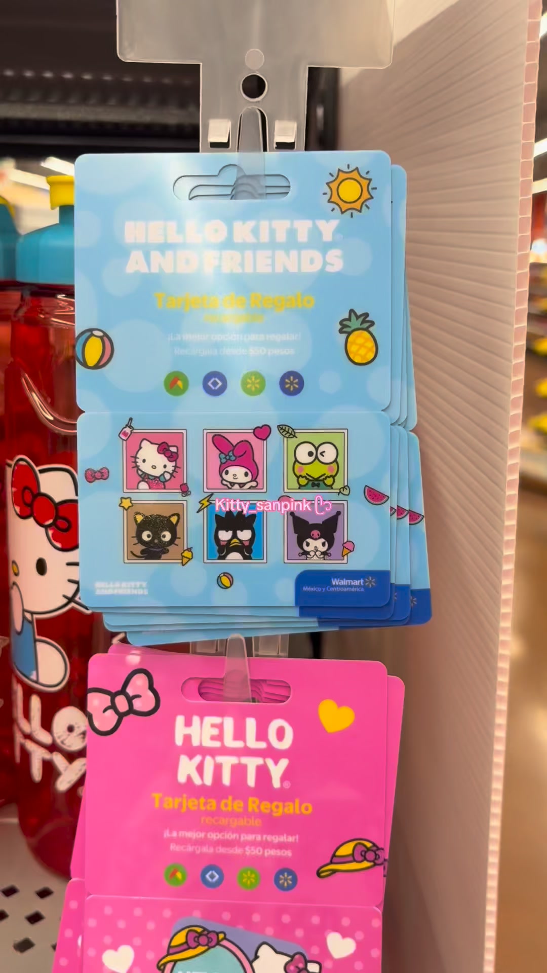 Tarjetas de regalo hello Kitty en Walmart🩵🩷 Lo nuevo de hello Kitty en ...