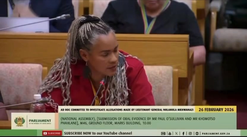 ♦️Must Watch ♦️ EFF Deputy Secretary General, Hon. Leigh-Ann Mathys ...