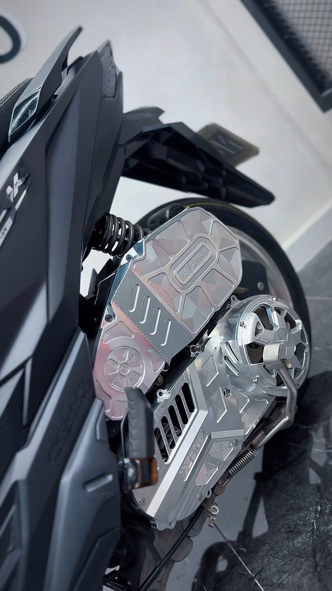 Project Click V1 Parts 6 (CNC Billet Parts In) | Xavery Motorcycle ...