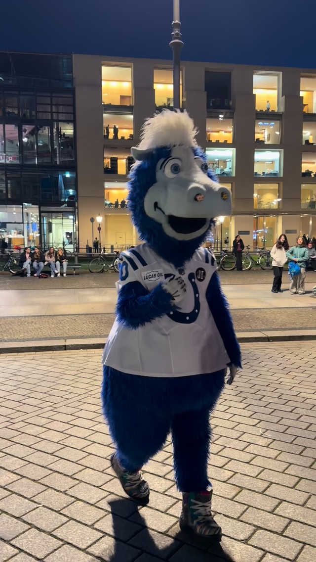 RUDE | Blue Indianapolis Colts Mascot | Facebook