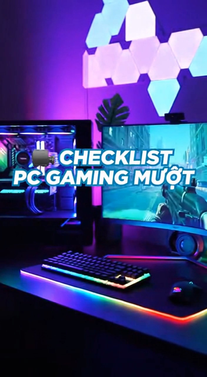 🎮 CHECKLIST PC GAMING MƯỢT ⚙️ Driver chuẩn 🔥 RAM đúng xung 🎯 Setting ...