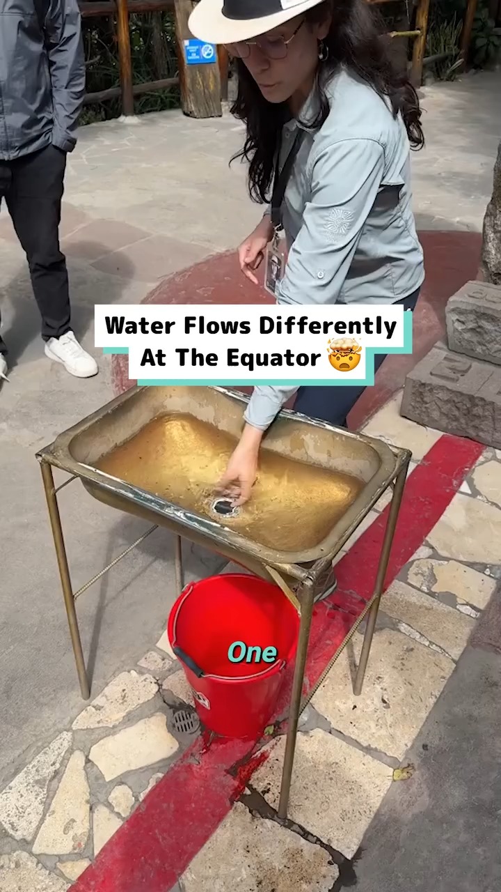 Physics works differently at the equator 🌍 🤯 | Craft Factory | Facebook