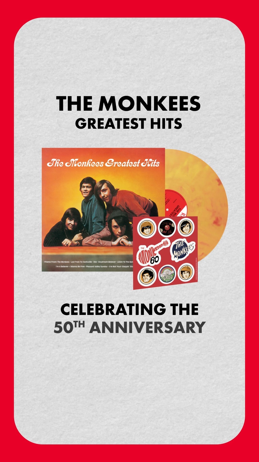 Sixty years of music, pressed onto one blazing record. 🔥 The
