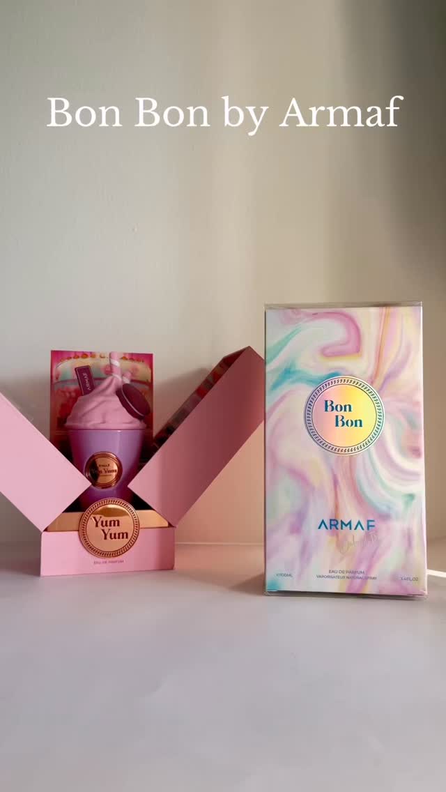 A luxurious treat for the senses, BON BON BY ARMAF. A fragrance