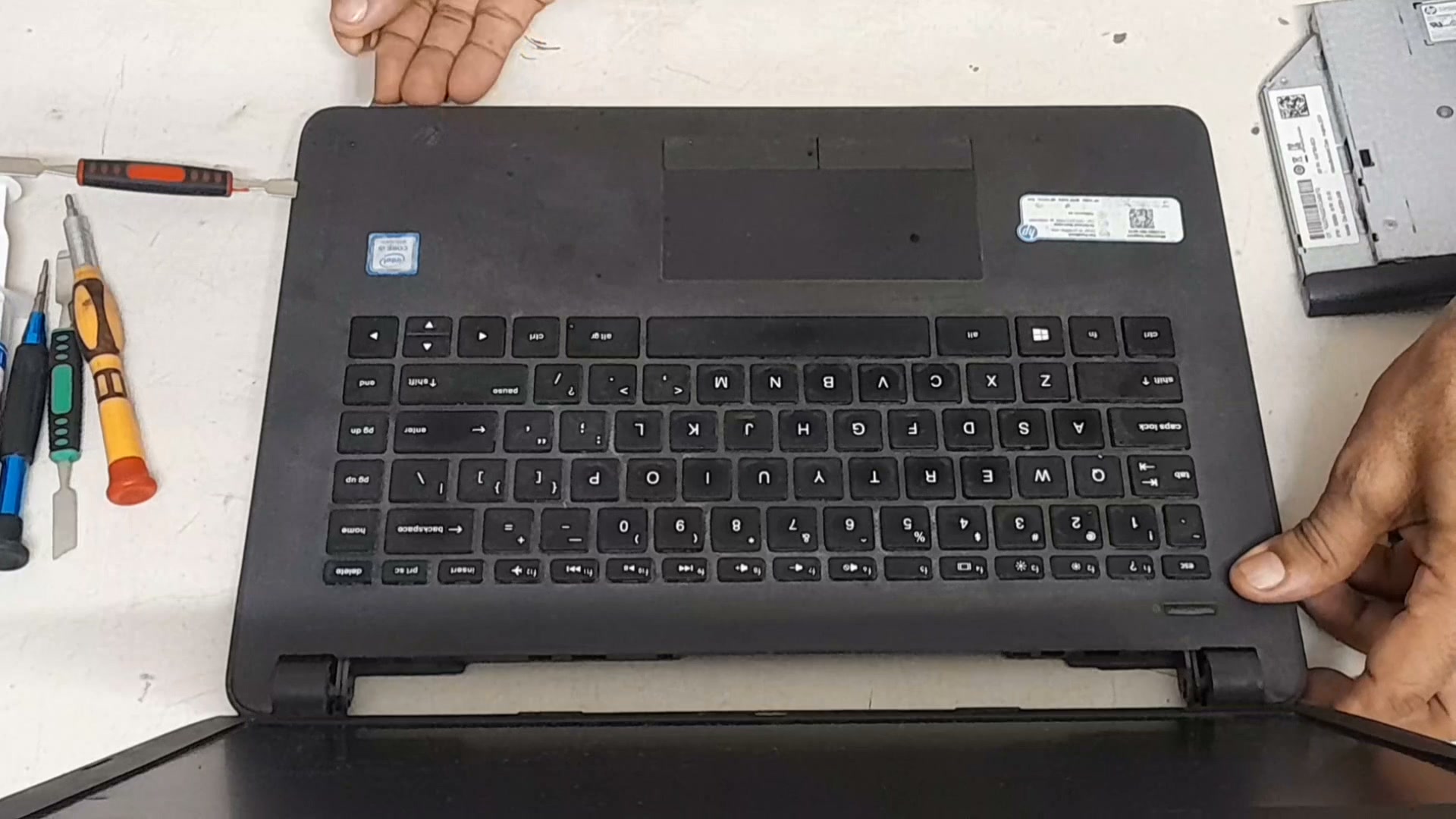 How to replace battery on a HP 15 Laptop Spectre x360. The model