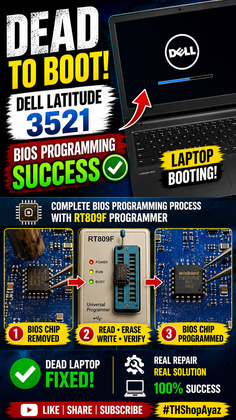 Dell Latitude 5310 NORTHBAY_MLK_Non-TBT MB 10L 19842-1 BIOS UNLOCK