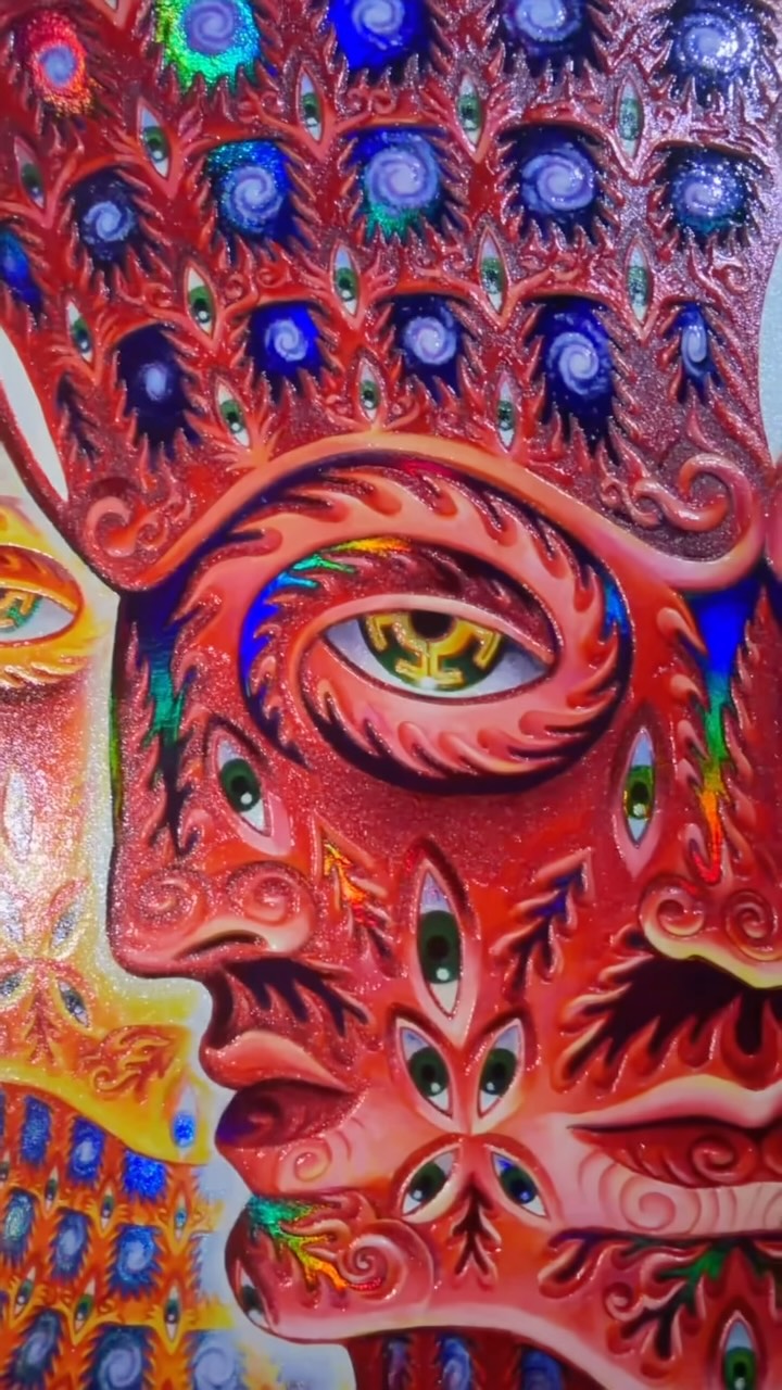 Alex - Bardo Being was a painting I did twenty years ago