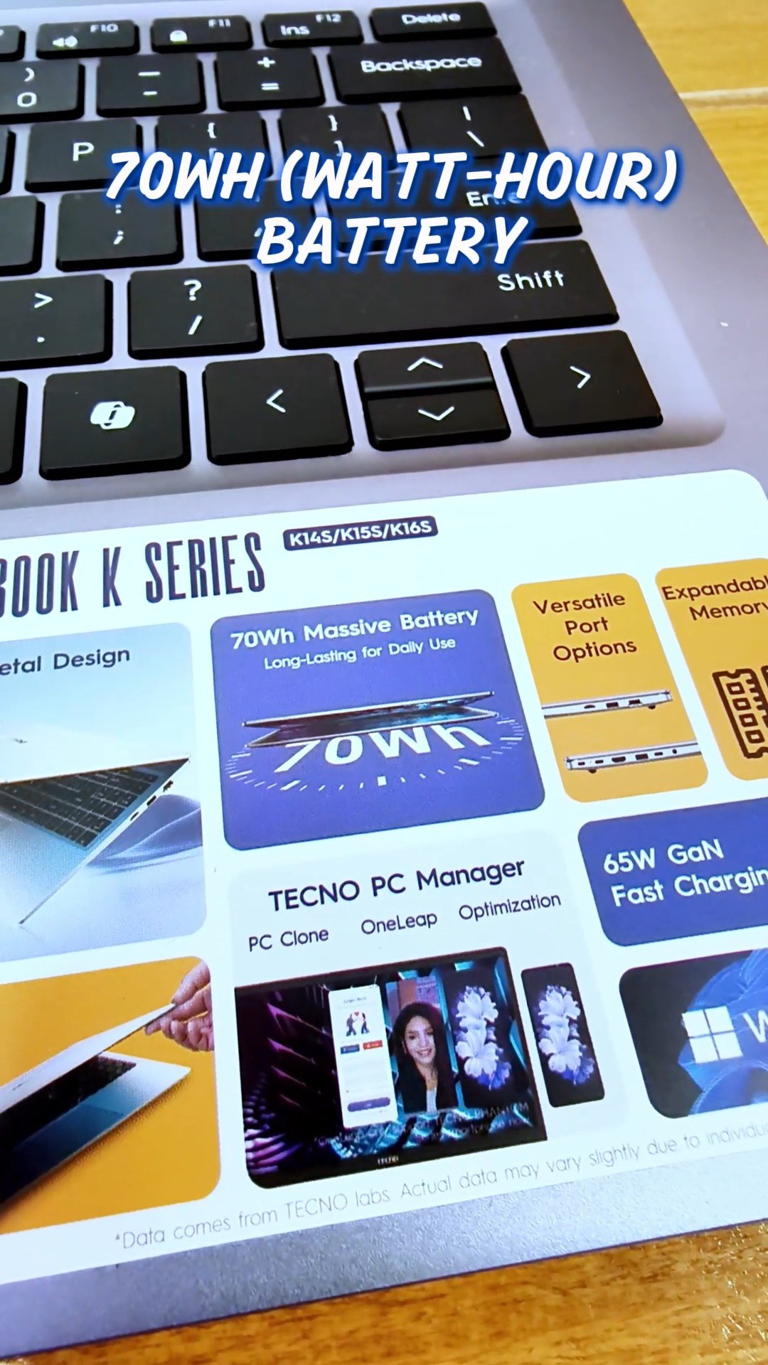 Laptop - Brand-new SEALED KUU Insbook Intel N100 16GB RAM 512GB