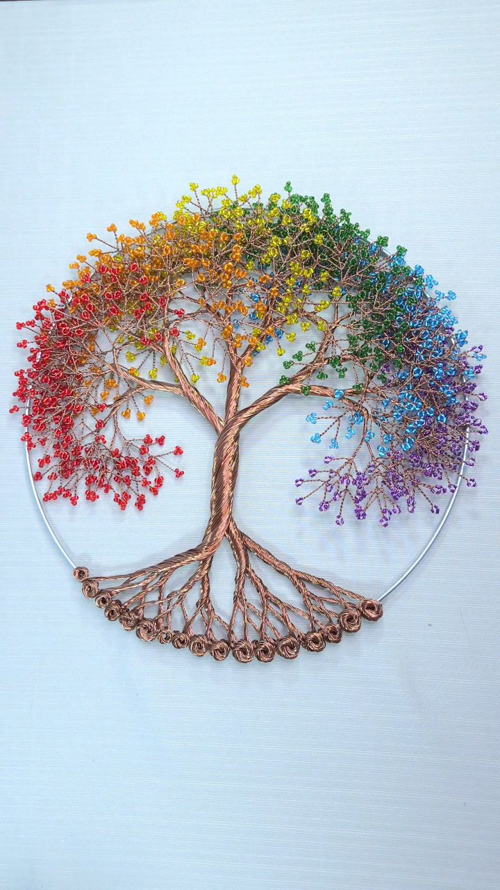 Anyone else obsessed with rainbows? Luckyrootscanada.com #wiretree # ...