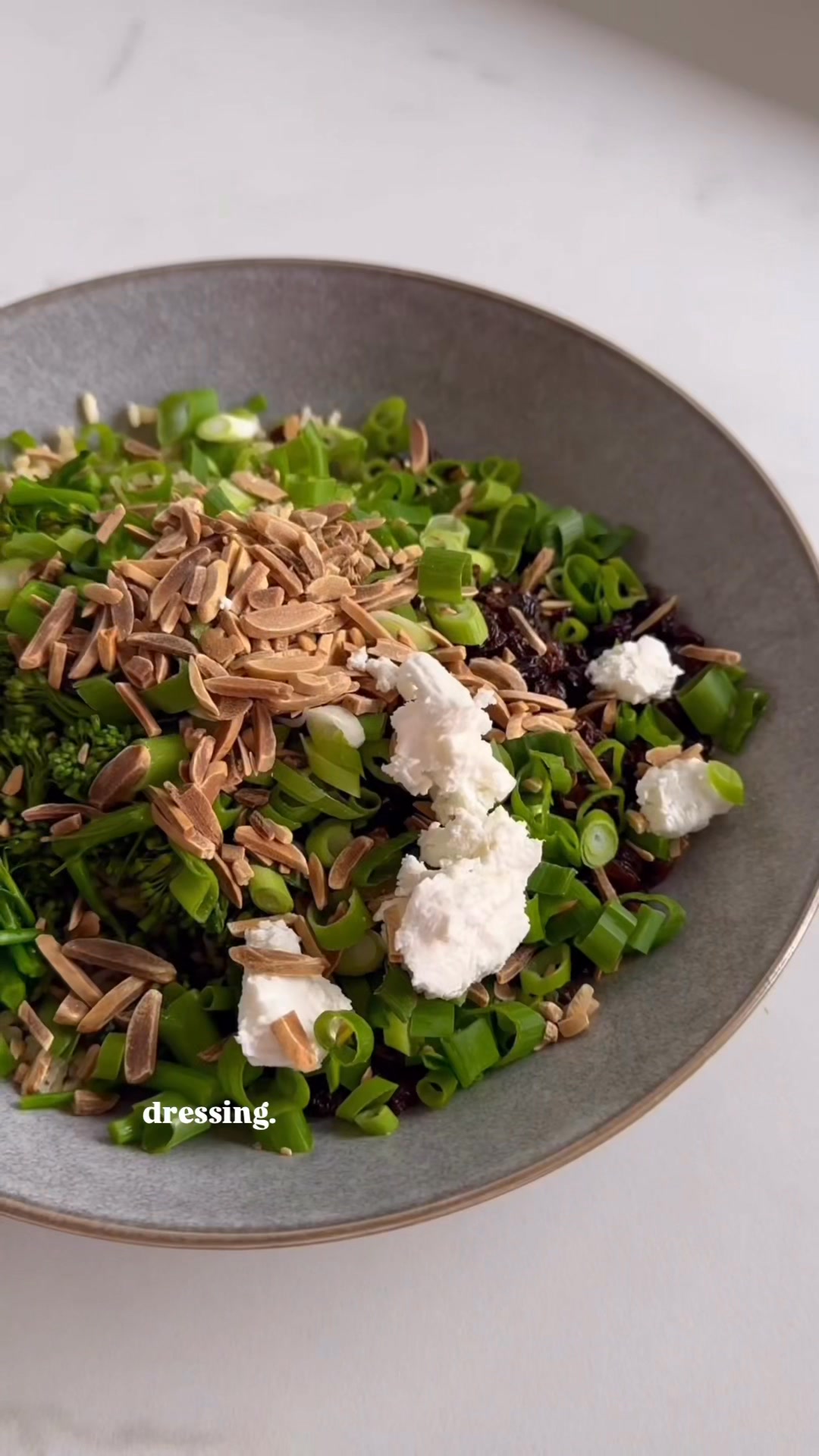 BROWN RICE, BROCCOLINI & GOATS CHEESE SALAD SENSATIONAL SALAD SERIES ...