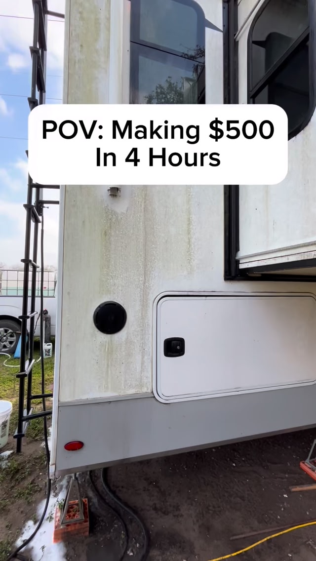 Turning Dirty RVs into Income. #detailing #sidehustle #entrepreneur # ...
