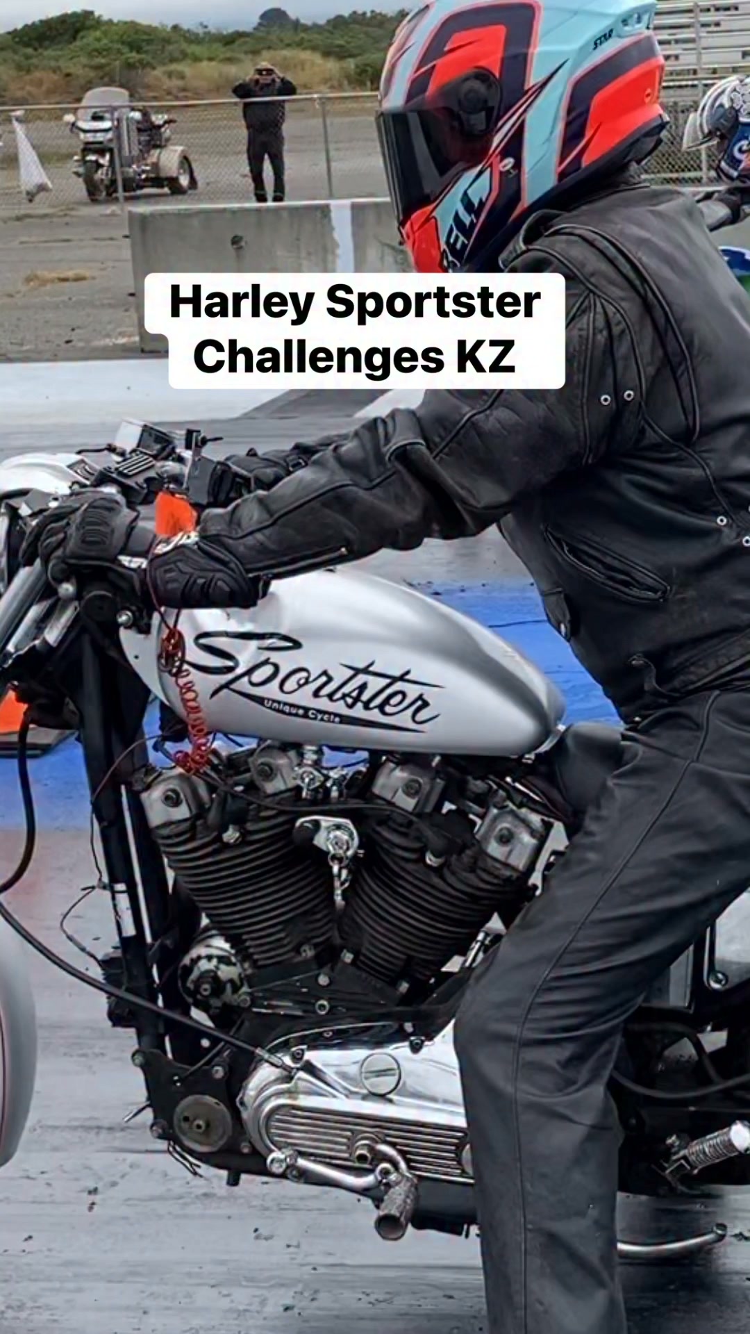 What happened with this Harley-Davidson Sportster who challenged