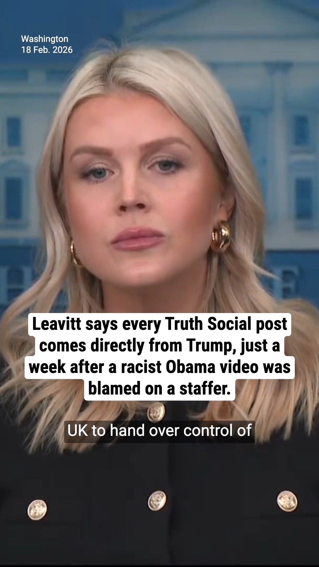 Press Secretary Karoline Leavitt said this week that every post on ...