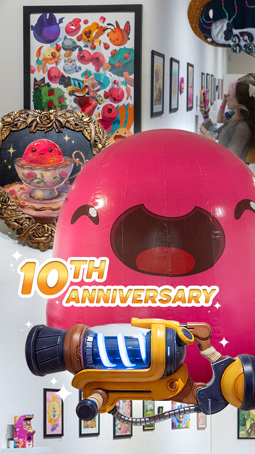 Today marks 10 wiggly years of Slime Rancher! 🎉 Watch the Gallery ...