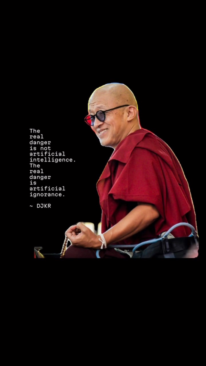 “The real danger is not artificial intelligence. The real danger is ...