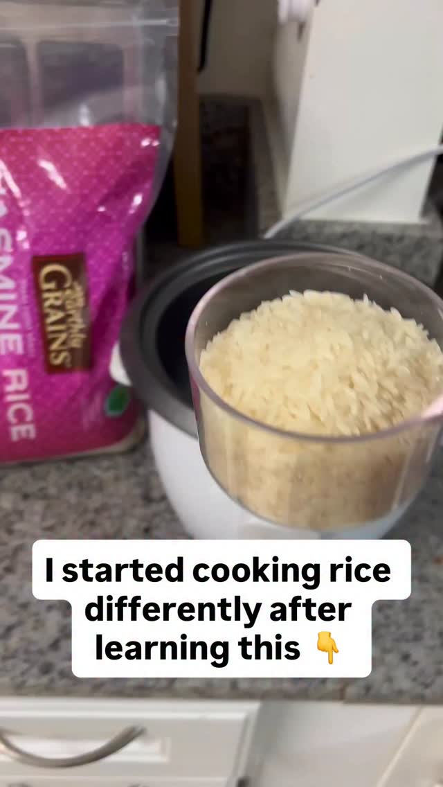 Did you know this? 🥥 Cooking rice with a little coconut oil Then ...