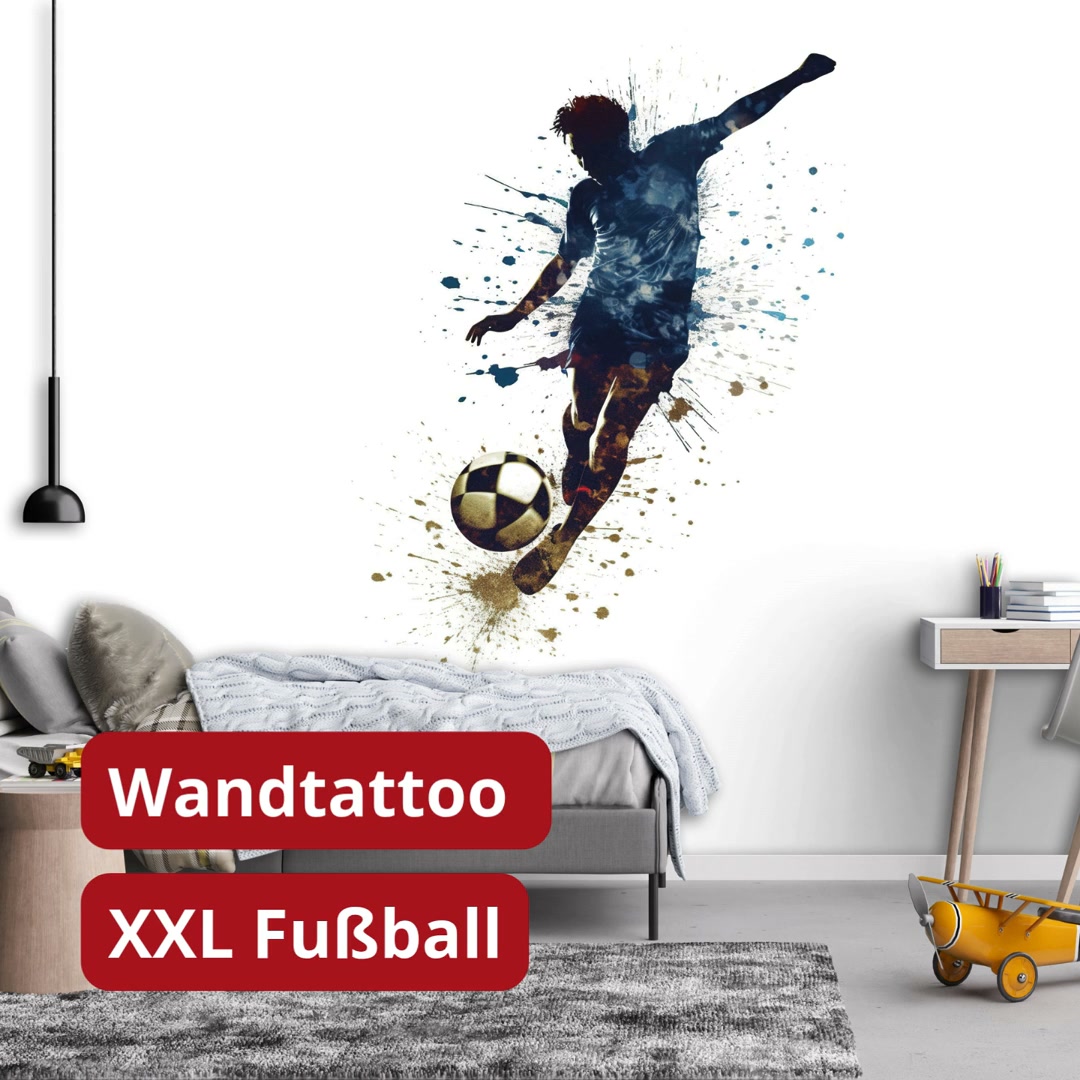 ✨ Große Wirkung für kleine Wände!, Mit Wandtattoos wird das Kinderzimmer schnell und unkompliziert zum ganz persönlichen Lieblingsort. Ob sportlich, märchenhaft oder voller Abenteuer – die