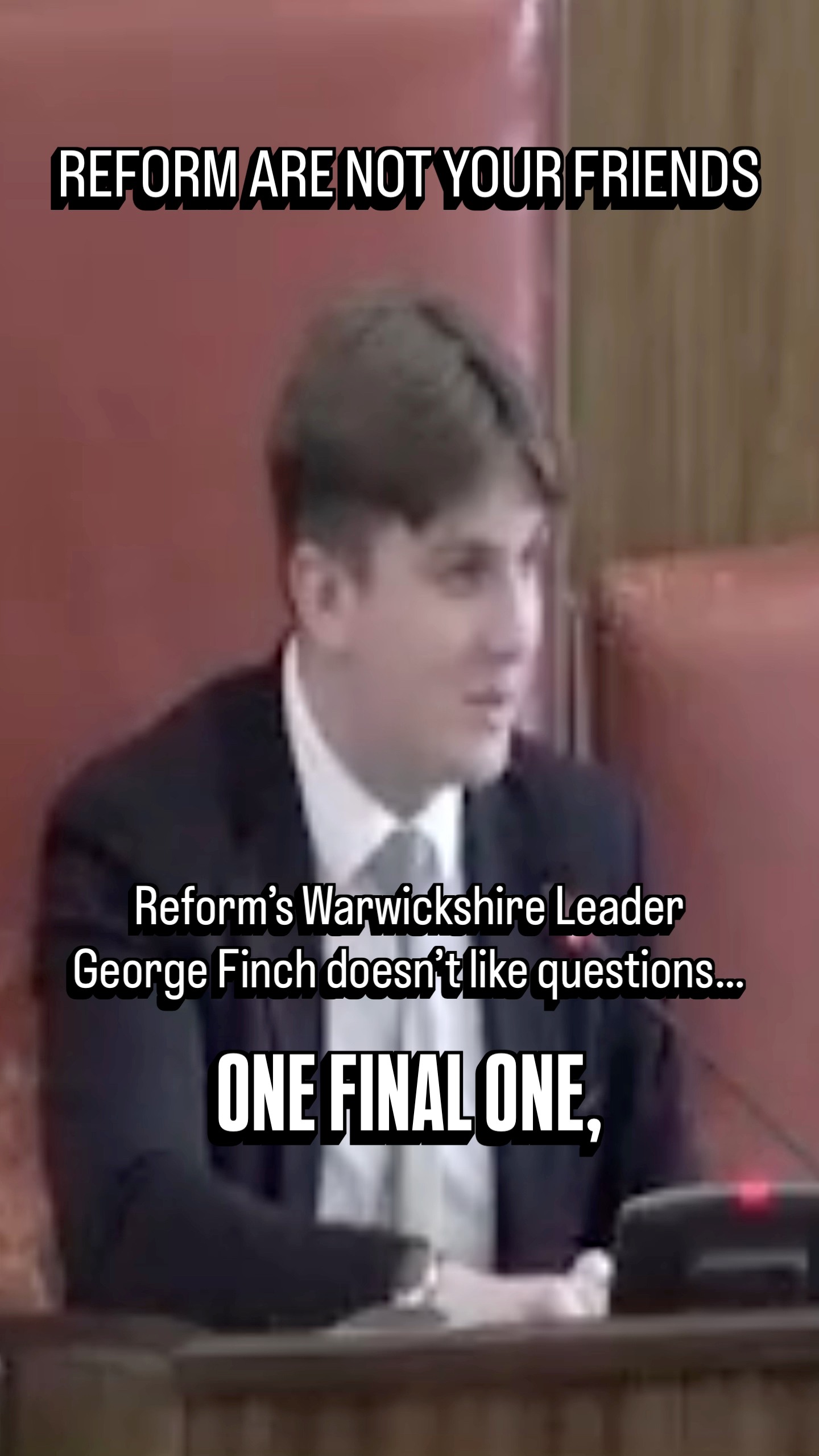 So why doesn’t George Finch want questions? 🤔🎥 At Warwickshire County ...