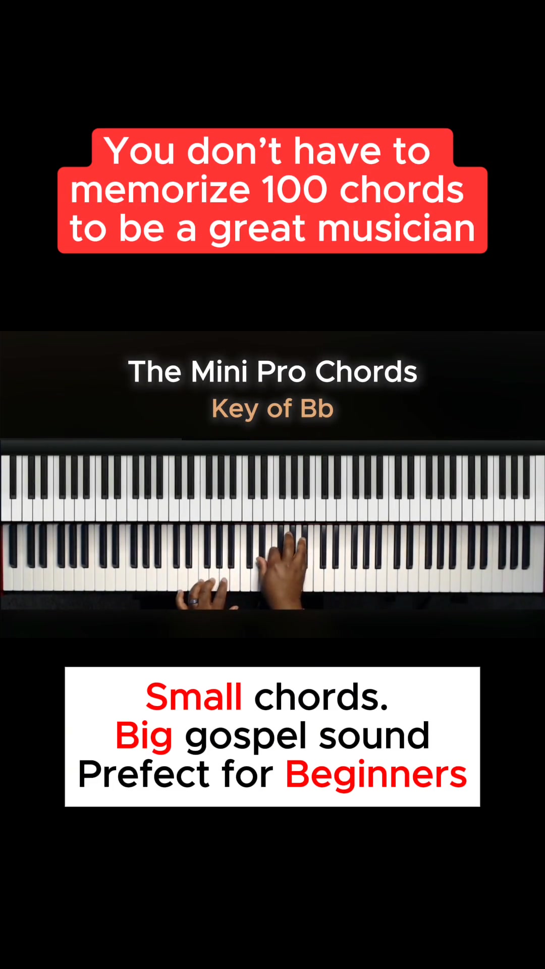 Today, I’m showing you How to PLAY the Mini Pro Chords in the key of Bb ...