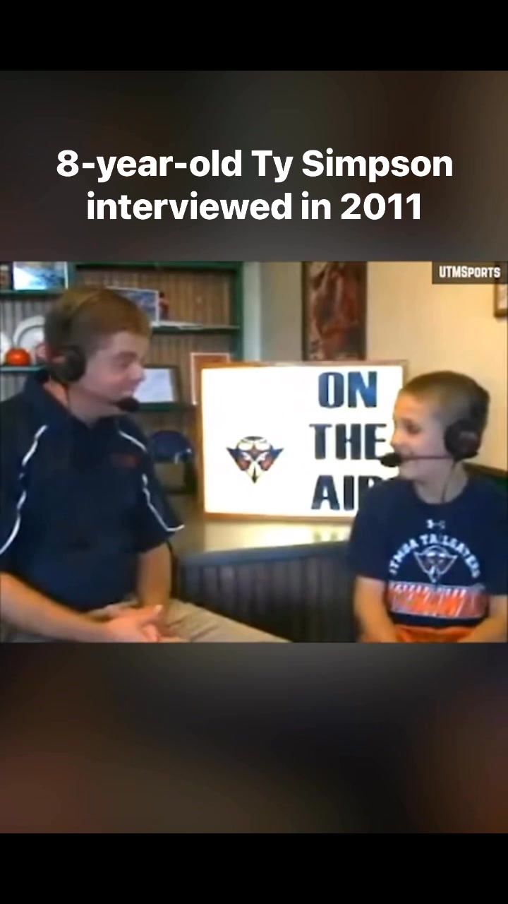 8-year-old Ty Simpson talks football aspirations, SEC teams he watches ...