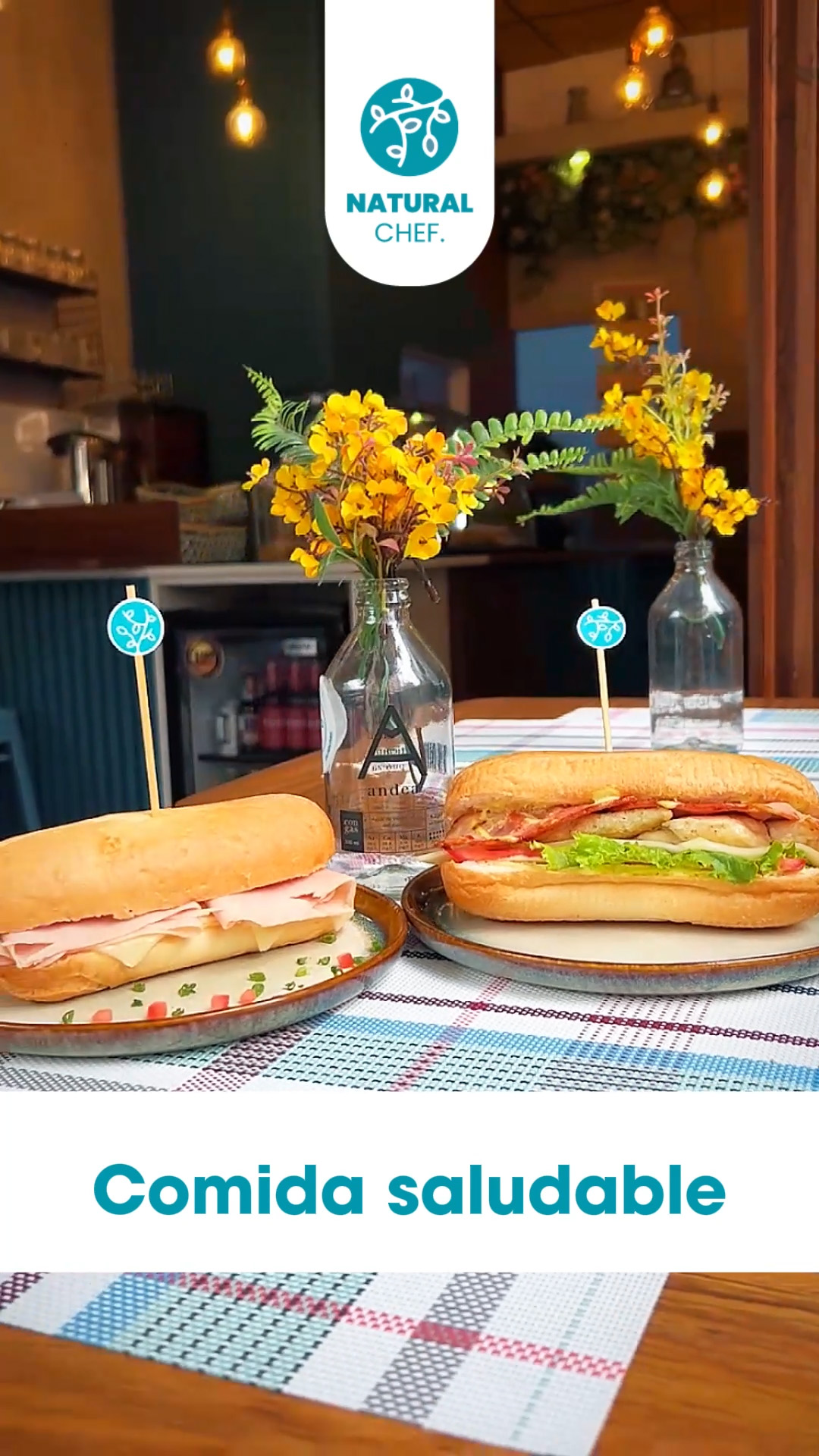 Vive una experiencia llena de sabor 🤗 🍽️🍰 En Natural Chef encontrarás ...