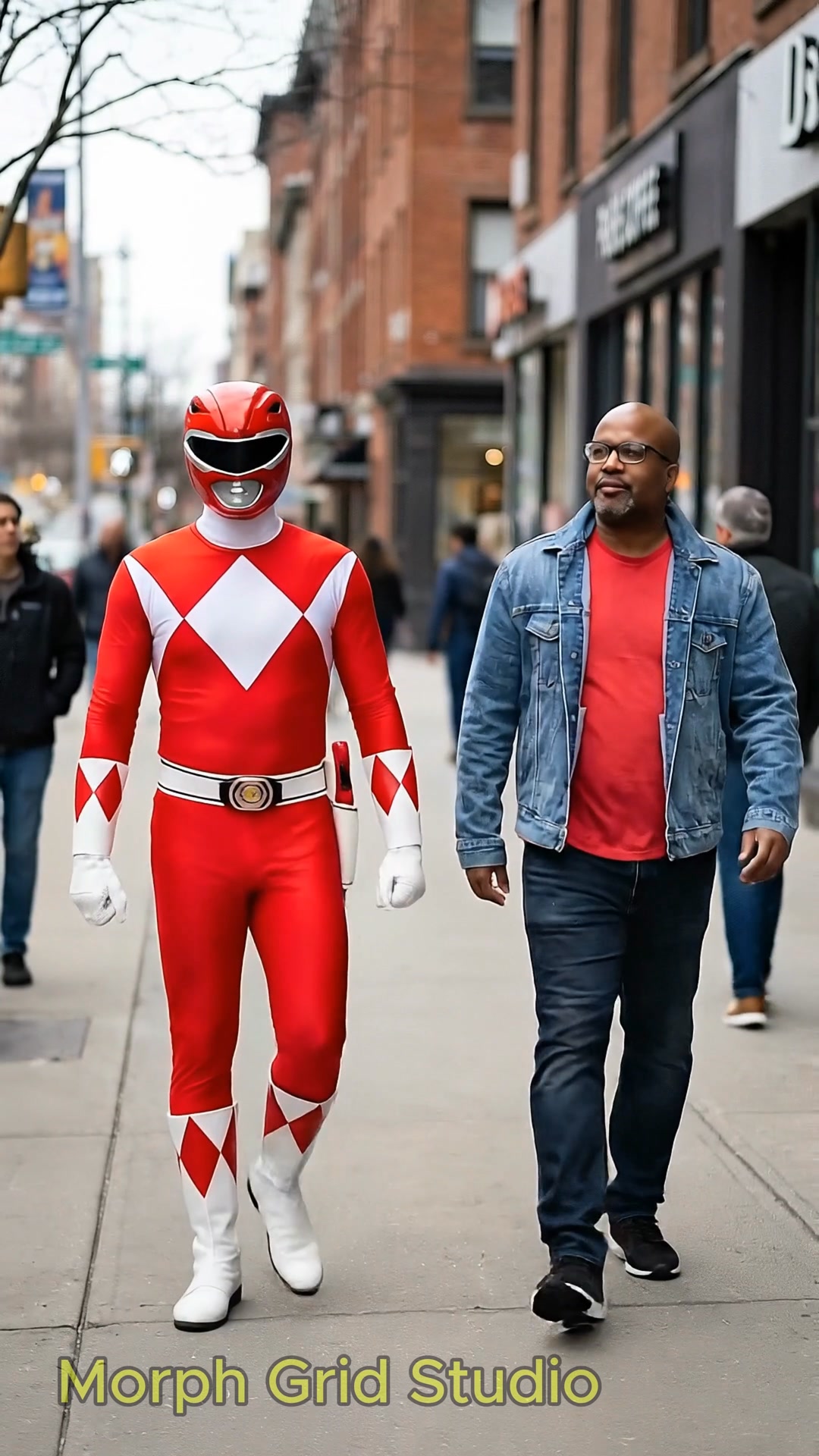 A fan asked to walk beside his hero… so we let him become one 🔴⚡ Which ...